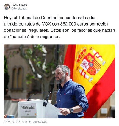 VOX tiene mucho que ocultar