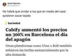 Nunca hay que olvidar esto de Cabify