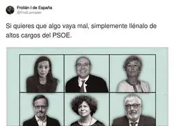 Una vez dejas el PSOE tienes un puesto asegurado