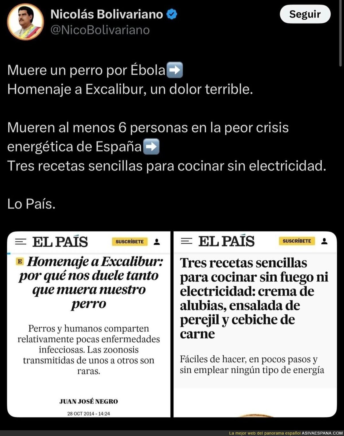 Lo país siendo lo país