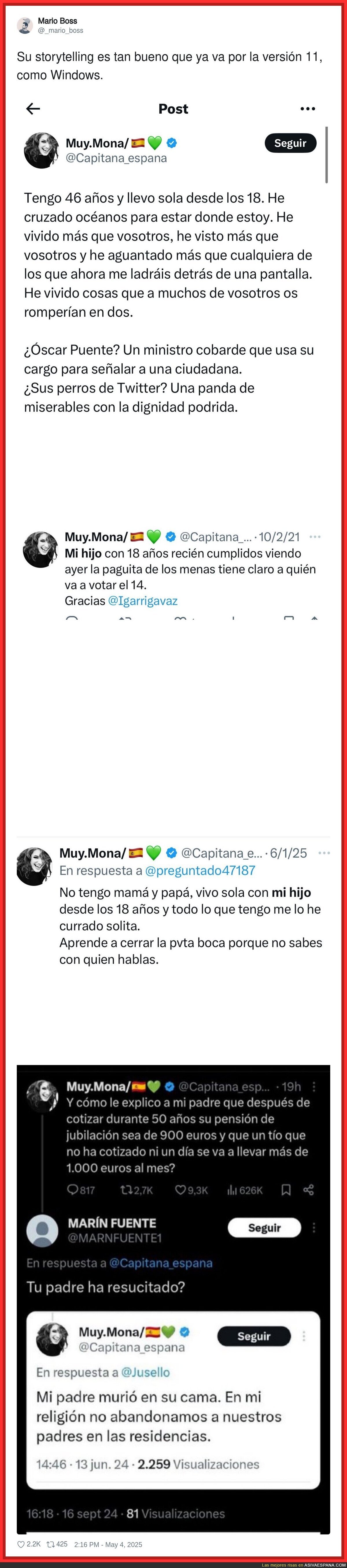 Así se inventaba historias una de las voces de la ultraderecha en redes sociales