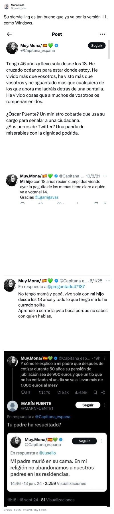 As&iacute; se inventaba historias una de las voces de la ultraderecha en redes sociales