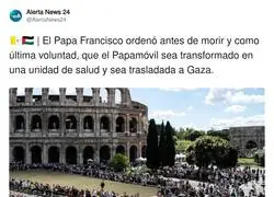El gran acto del Papa Francisco tras su fallecimiento