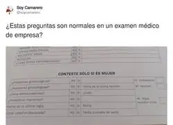 Las preguntas que uno llega a ver en una entrevista de trabajo