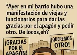 &ldquo;Si viene el fascismo! Apaga ahora mismo!&rdquo;