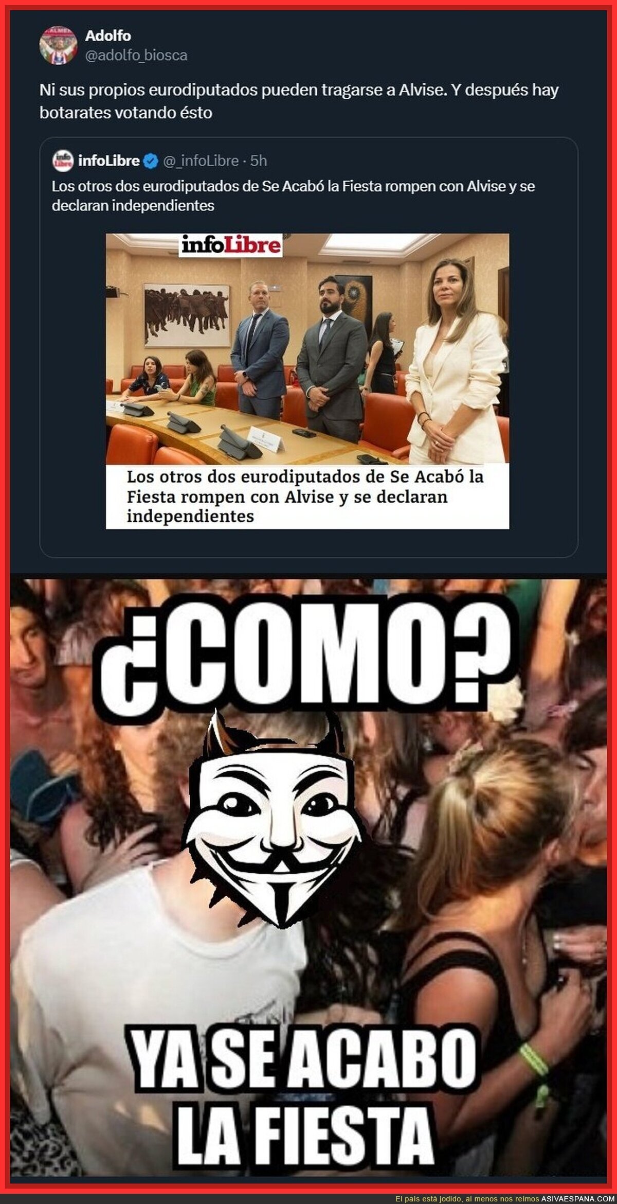En SALF no se aguantan ni entre ellos