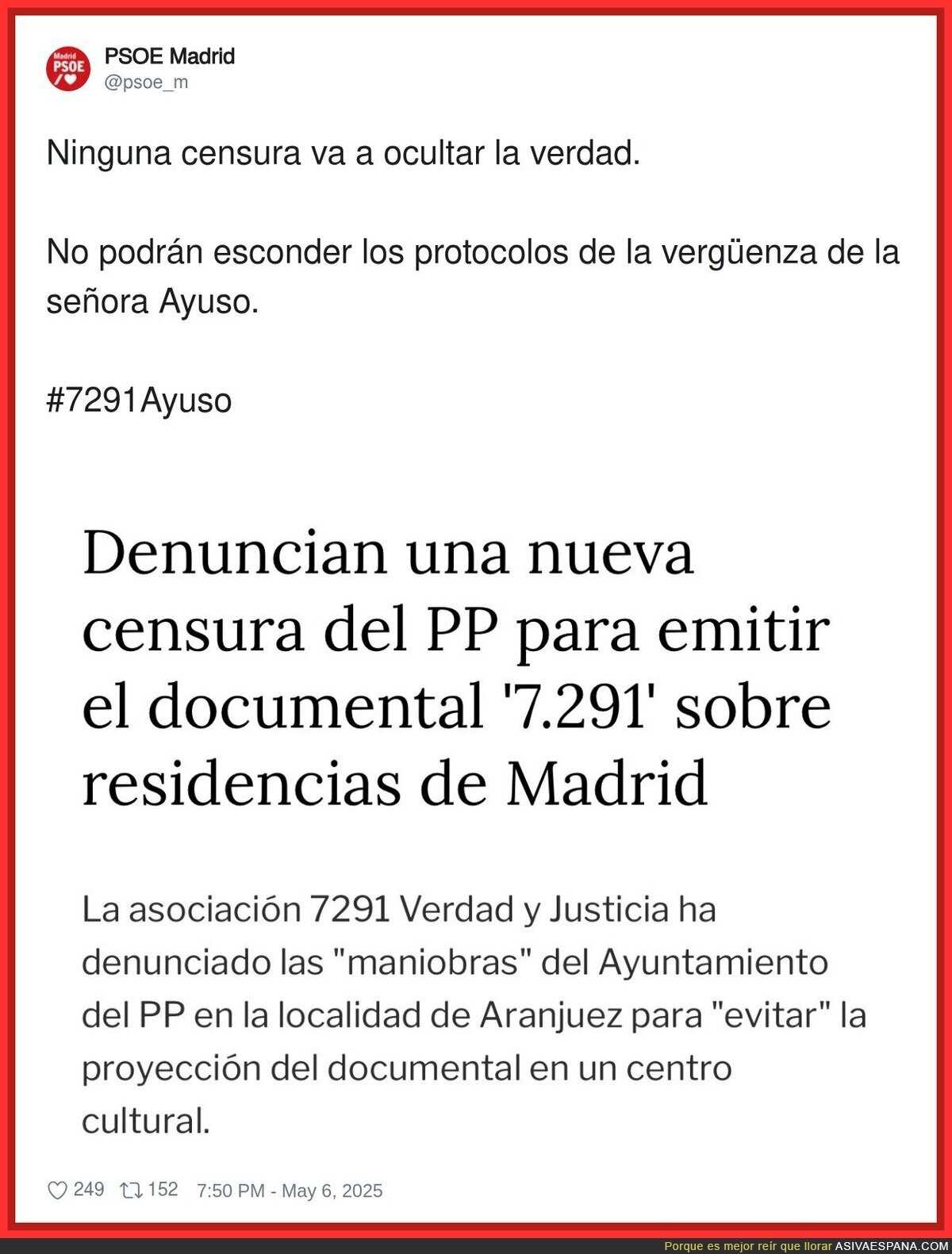 Al PP le encanta la censura