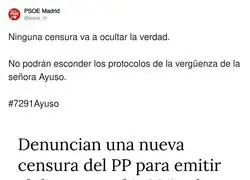 Al PP le encanta la censura