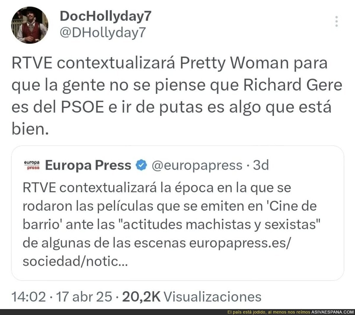 RTVE adaptando películas