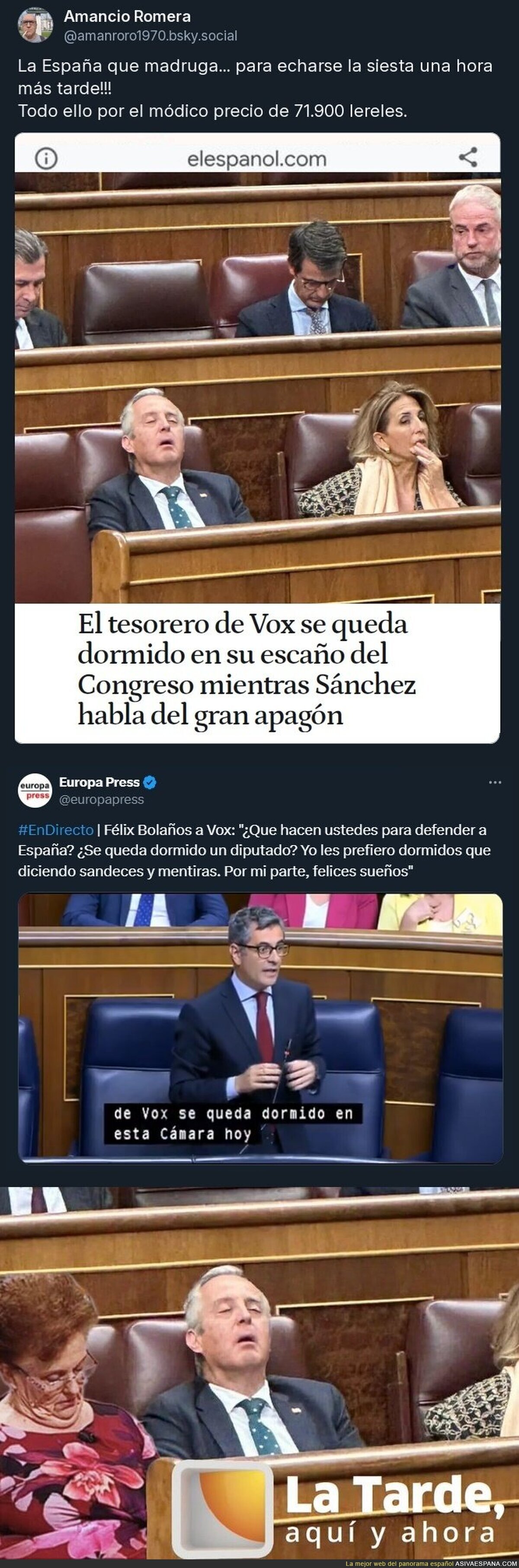 La España que madruga