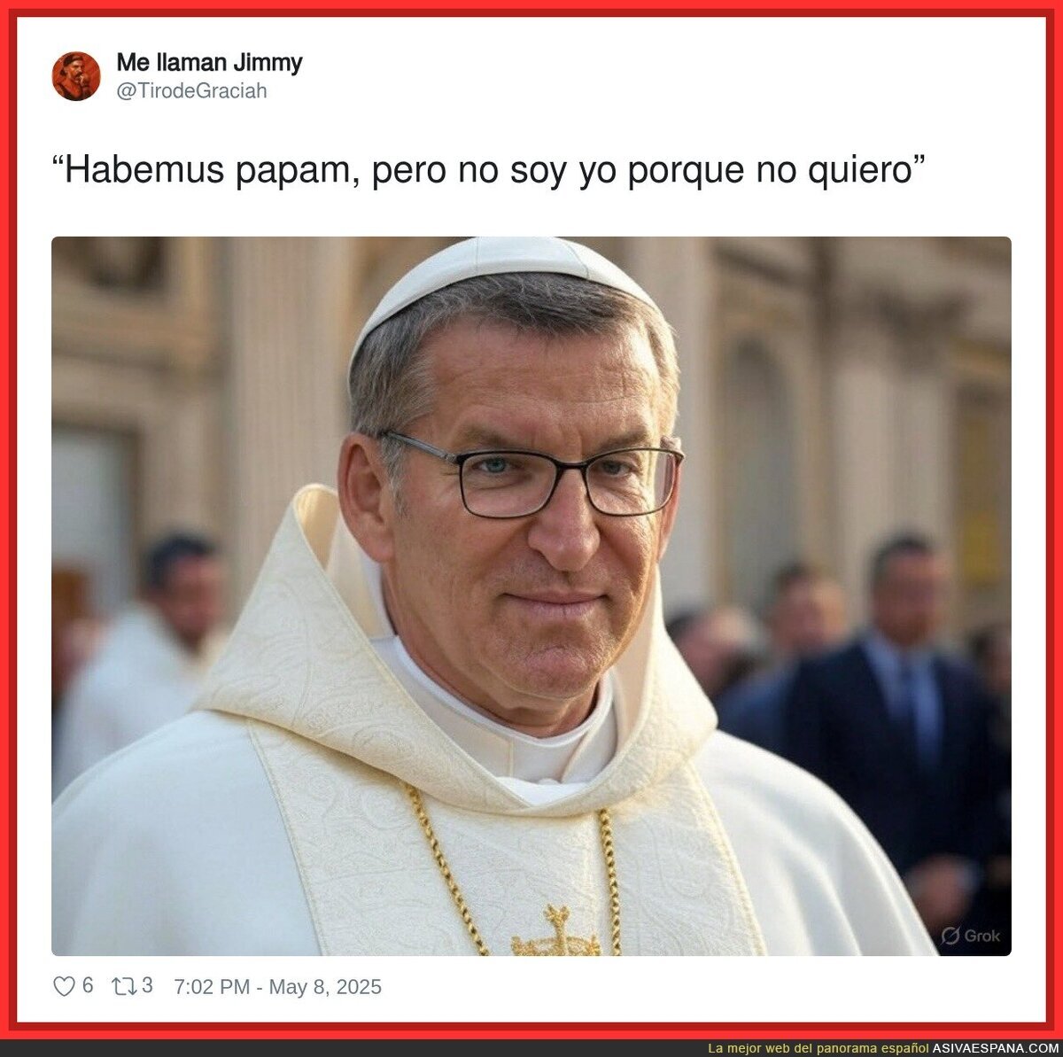 Feijóo sobre el nuevo Papa