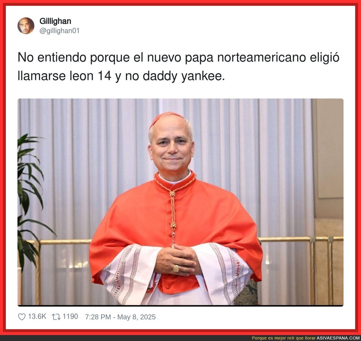 El nombre perfecto para el Papa
