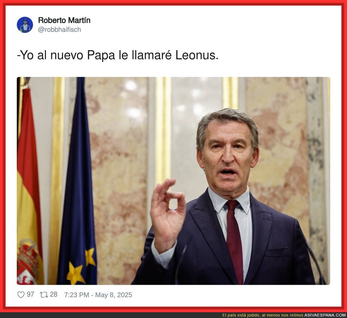 Feijóo ya conoce al nuevo Papa