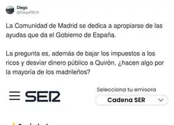 La Comunidad de Madrid del PP no tiene verg&uuml;enza