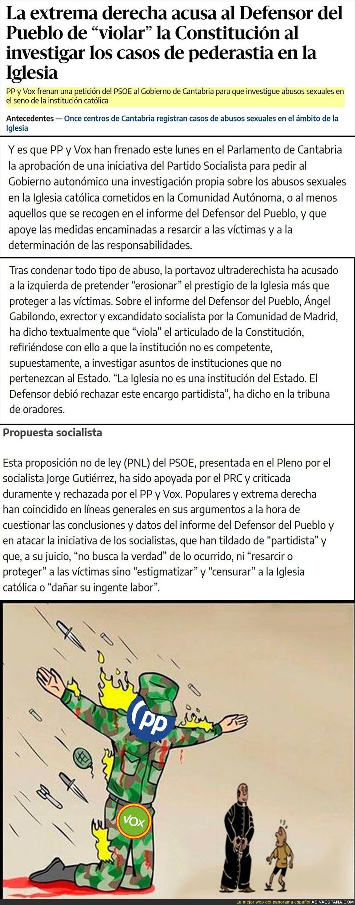 Tranquilos, la iglesia está en buenas manos.