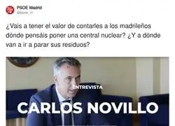 Los planes de la derecha con las centrales nucleares