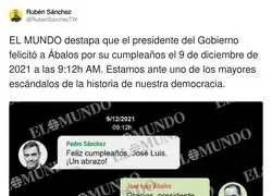 Grav&iacute;simo esto de Pedro S&aacute;nchez