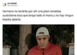 Frank Cuesta no puede m&aacute;s