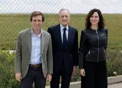 Florentino sonr&iacute;e con la derecha al mando