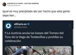 La gente de Tordesillas vive atrasada en el tiempo