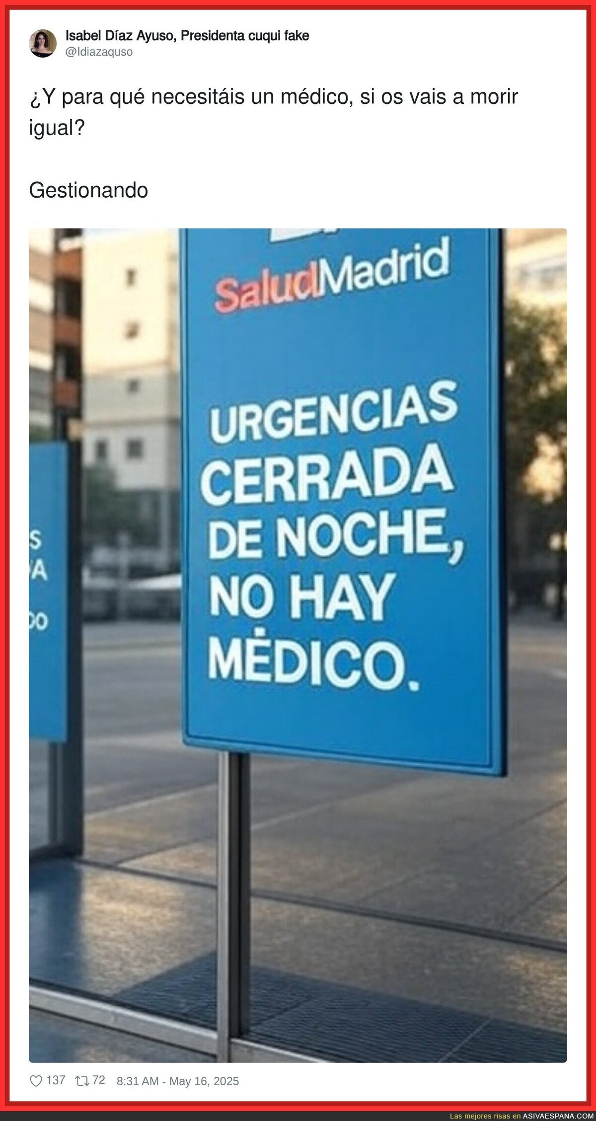 La lógica de Madrid
