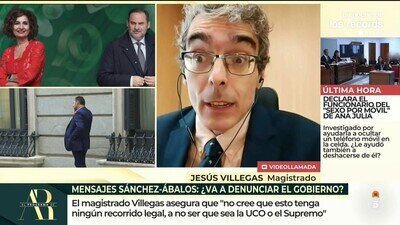 El magistrado Villegas deja en ridículo a Ana Rosa Quintana en directo
