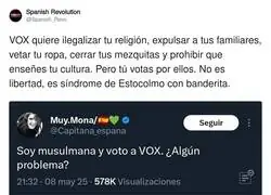 La inteligencia de algunos votantes de VOX es preocupante
