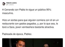 Muy curioso lo de 'Cenando con Pablo'