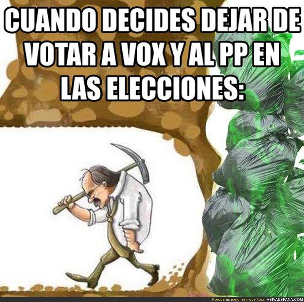 Si ahora venía lo mejor...