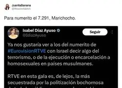 Para Ayuso los miles de fallecidos del genocidio israel&iacute; son 'numeritos'