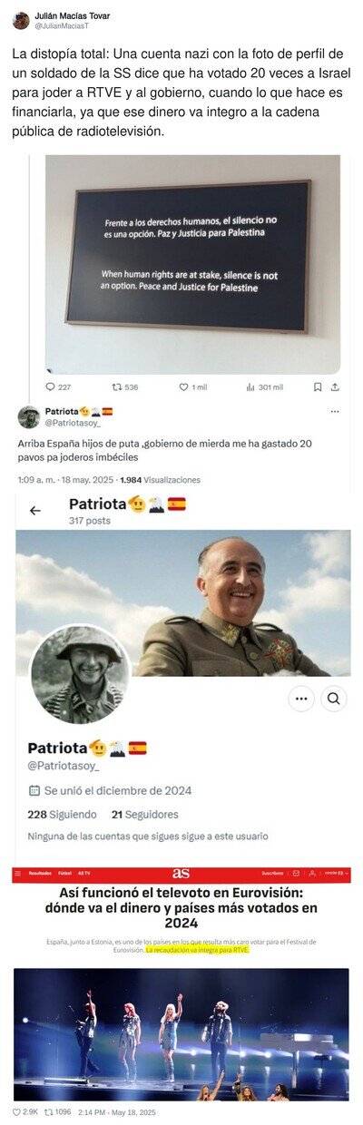 Lo de la gente de derechas es una cosa bárbara