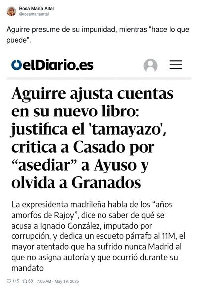 Simplemente Esperanza Aguirre