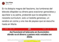 RTVE se hace de oro gracias al voto masivo de la derecha