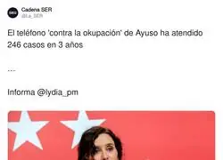 Los problemas de la okupaci&oacute;n son m&iacute;nimos