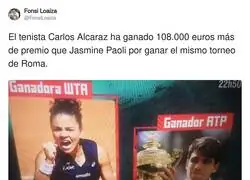 Todav&iacute;a falta un camino para la igualdad en el tenis