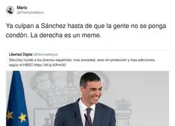 La culpa siempre para Pedro S&aacute;nchez