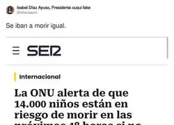 Ayuso lo tiene claro sobre Gaza