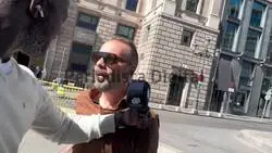 Bertrand Ndongo y Antonio Maestre llegan a las manos frente al Congreso