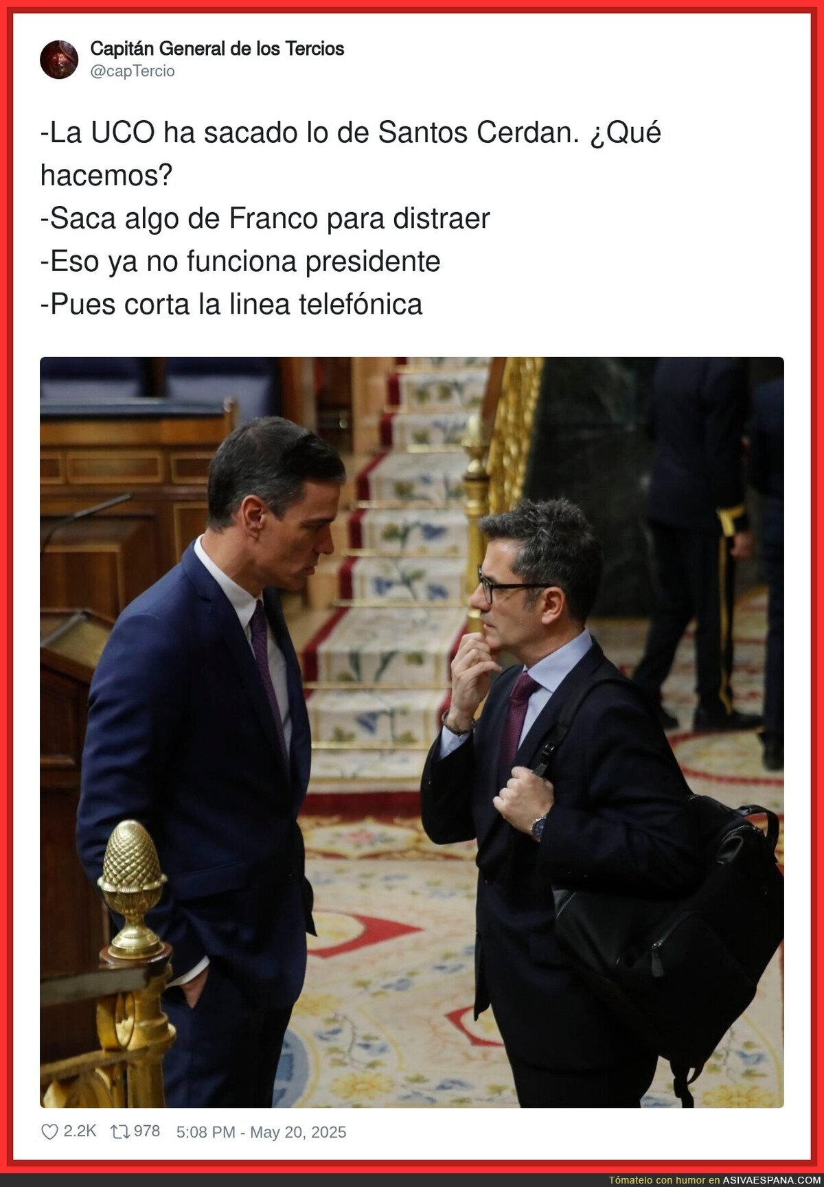Las tácticas del PSOE son tremendas