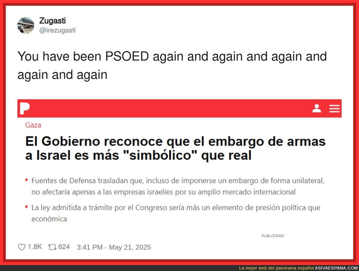 El polémico embargo a las armas a Isarel no es lo que parece