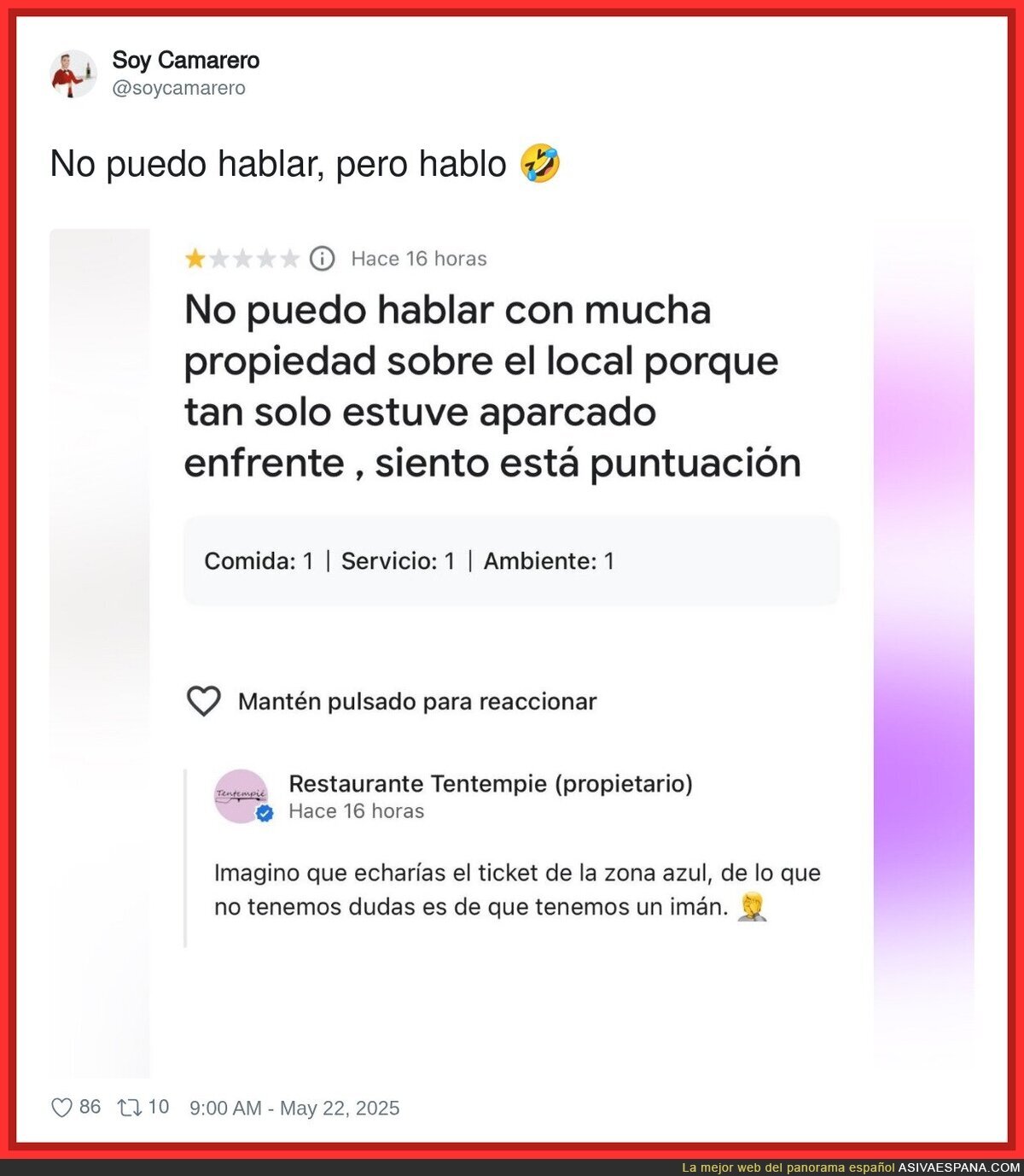 Esta reseña de Maps es surrealista