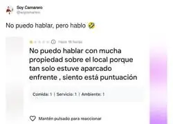 Esta rese&ntilde;a de Maps es surrealista