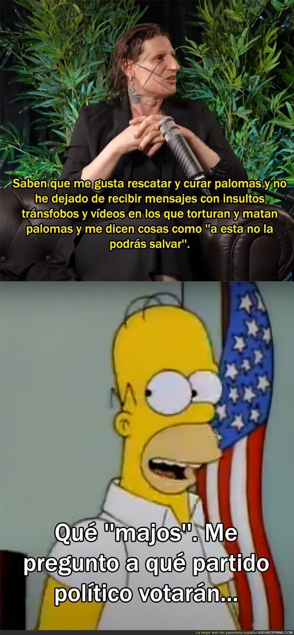 Las buenas acciones de los españoles de bien.