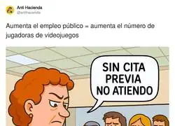 Las funcionarias se lo pasan en grande en el trabajo