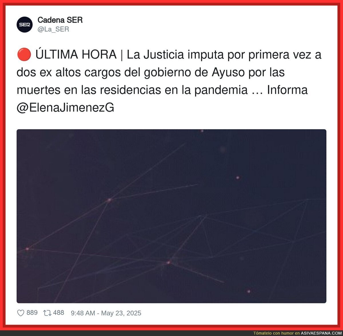 Parece que el gobierno de Ayuso si tenía responsabilidades durante la pandemia