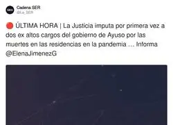 Parece que el gobierno de Ayuso si ten&iacute;a responsabilidades durante la pandemia