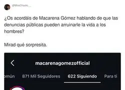 Vaya con Macarena G&oacute;mez...