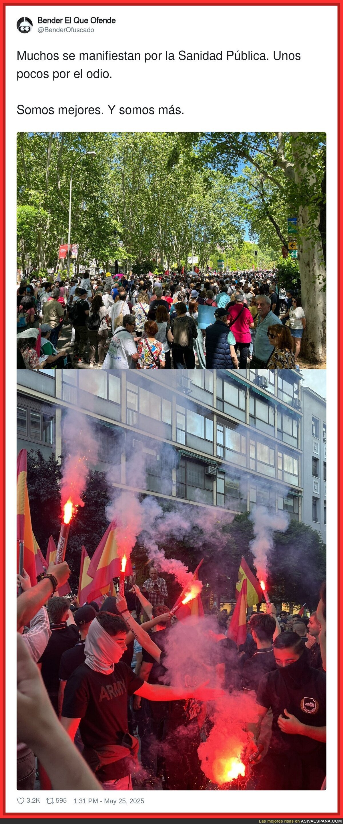 Tú eliges qué bando te representa más