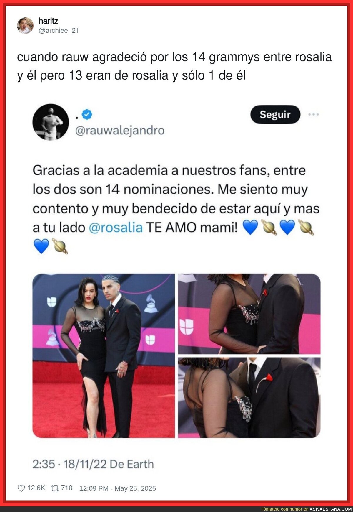 Brillante este mensaje de Rauw Alejandro