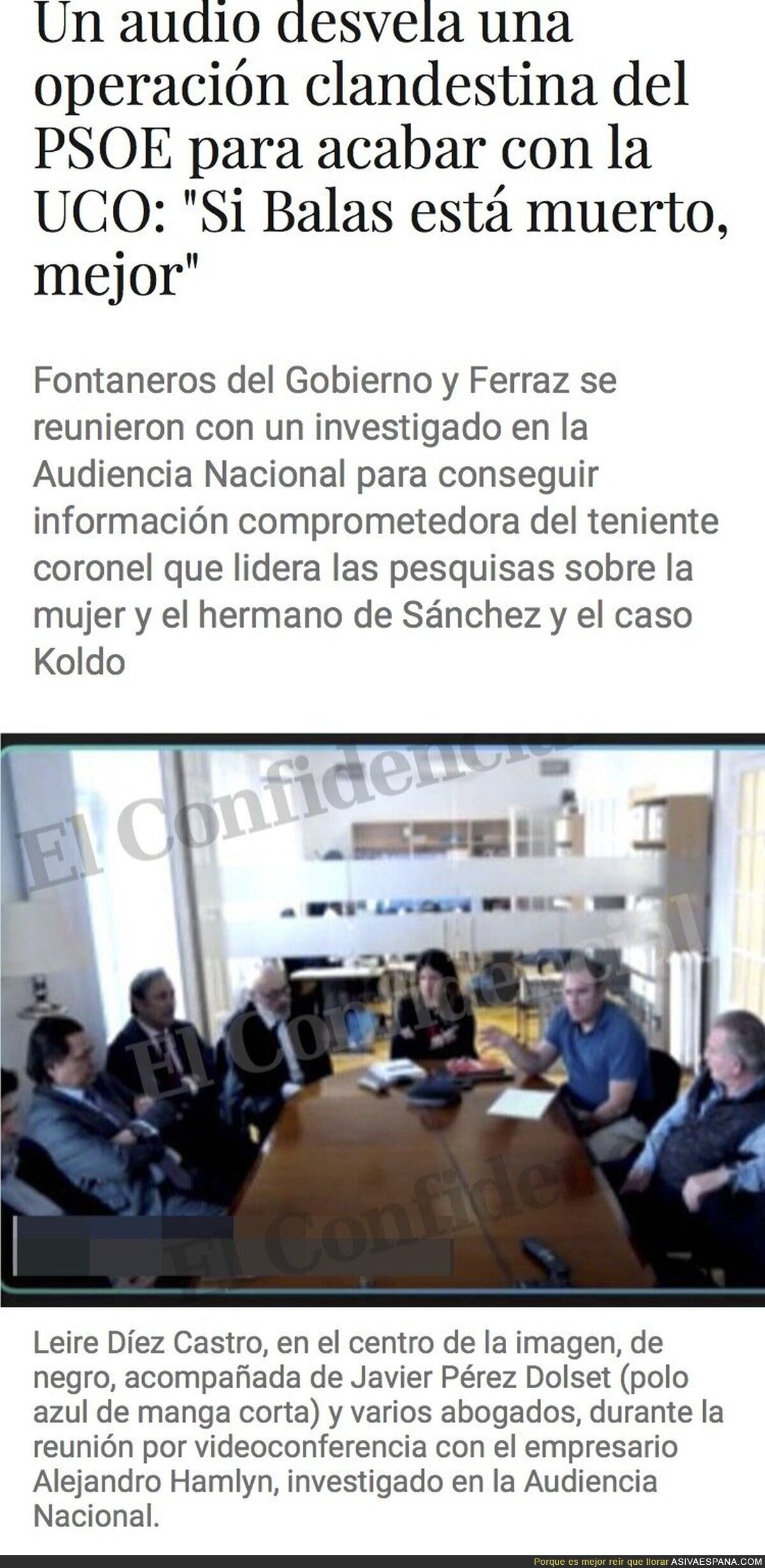 Hay que acabar con el fascismo, y de paso cualquier oposición